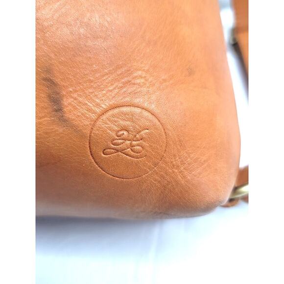 Vintage Minimalist Leather Convertible Backpack (Same design as Teddi Joelle) - Picture 10 of 11